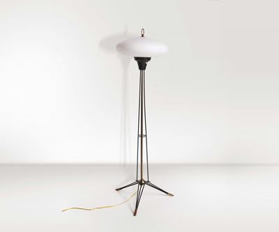 Stilnovo. Lampada da Terra. Prod. Stilnovo, Italia, 1950 Ca.