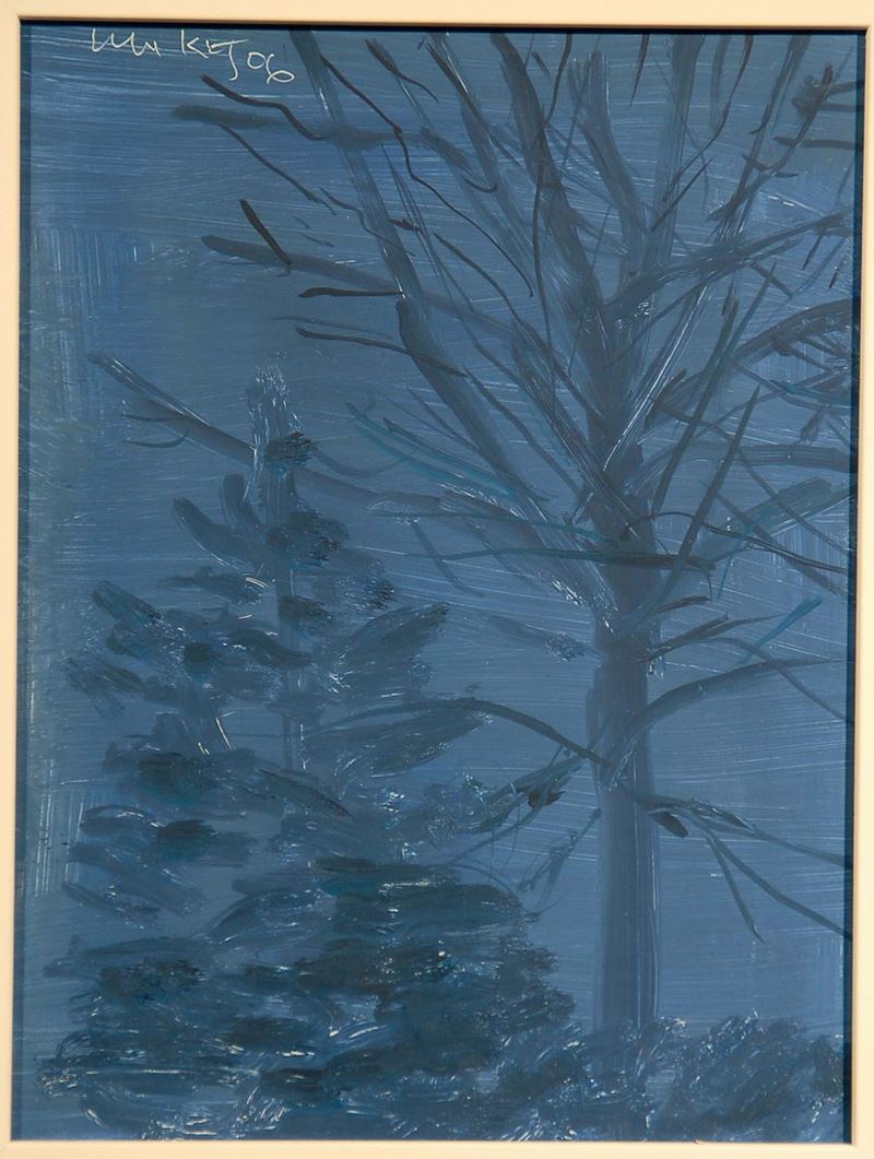 Alex Katz (1927) Midnight, 2006  - Auction Fine Selection - II - III - Cambi Casa d'Aste