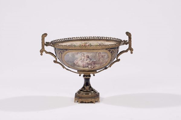 Coppa in porcellana di Sevres