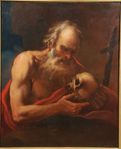 Giuseppe Romani (como 1654 - Modena 1727)san Girolamo