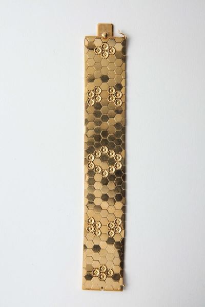 Bracciale a Segmenti Esagonali