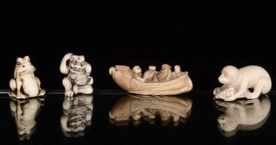 Quattro Natsuke in Osso, Giappone