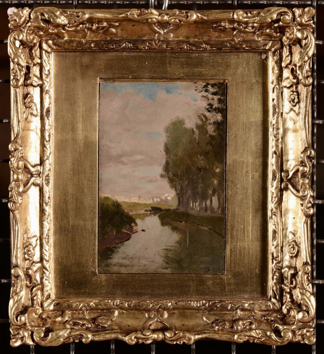 Telemaco Signorini (1835-1901)scorcio di Fiume