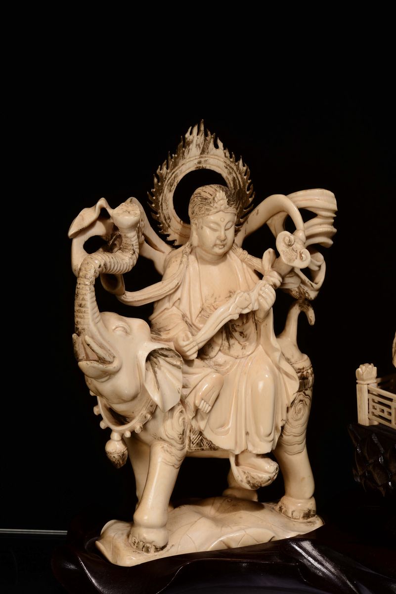 Trittico Orientale in Avorio