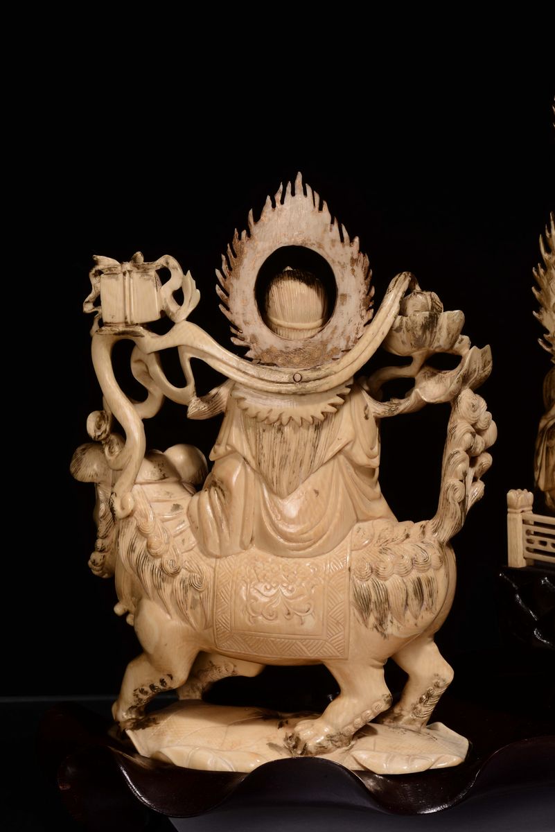 Trittico Orientale in Avorio