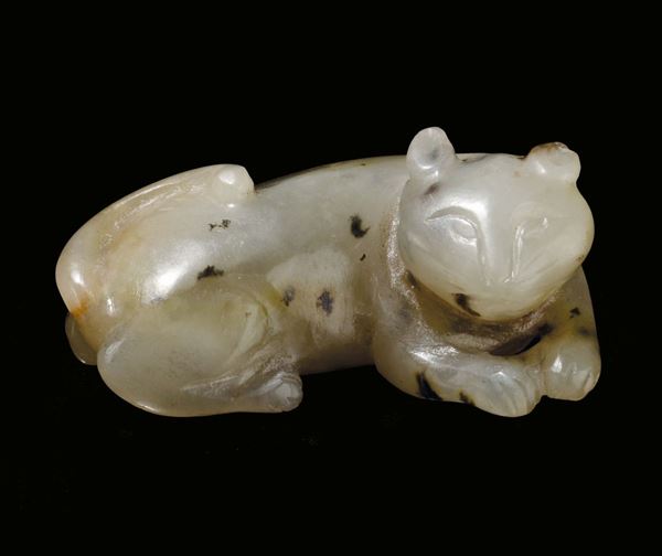 An agate cat, China, Qing Dynasty, 18th century