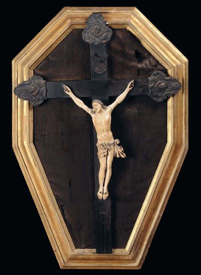 Cristo Crocifisso in Avorio, XIX Secolo