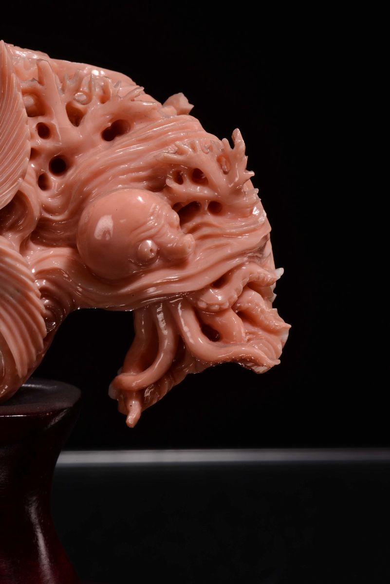 Sirena in Corallo, Cina Inizio XX Secolo