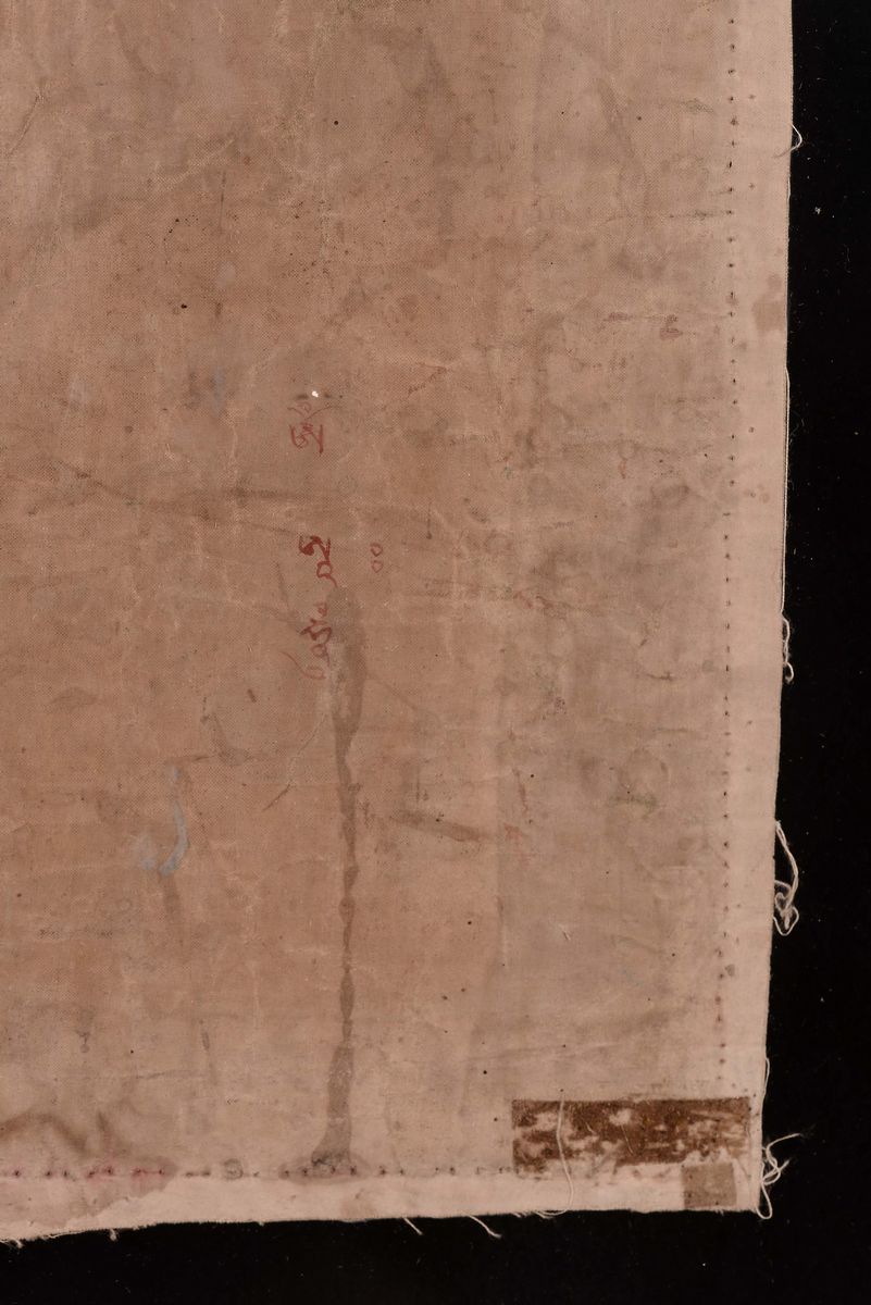 Tanka Raffigurante Buddha Sakyamuni, Tibet, XIX Secolo
