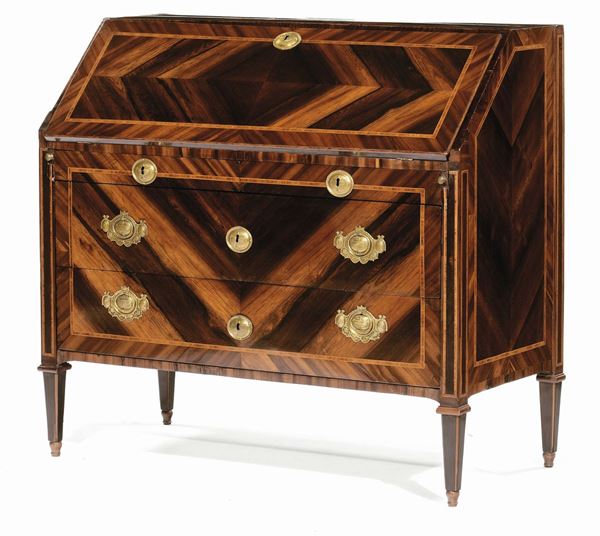 Ribalta Luigi XVI lastronata , XVIII-XIX secolo