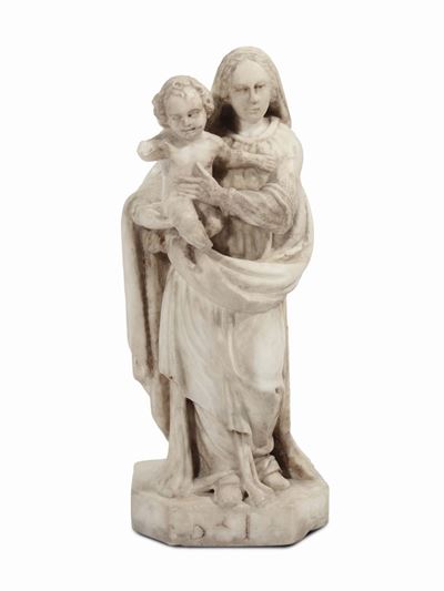 Scultore del XVIII Secolomadonna con Bambino