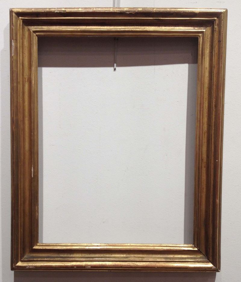 Cornice Salvator Rosa in legno dorato, XVIII secolo  - Asta Antiquariato e Dipinti Antichi - Cambi Casa d'Aste