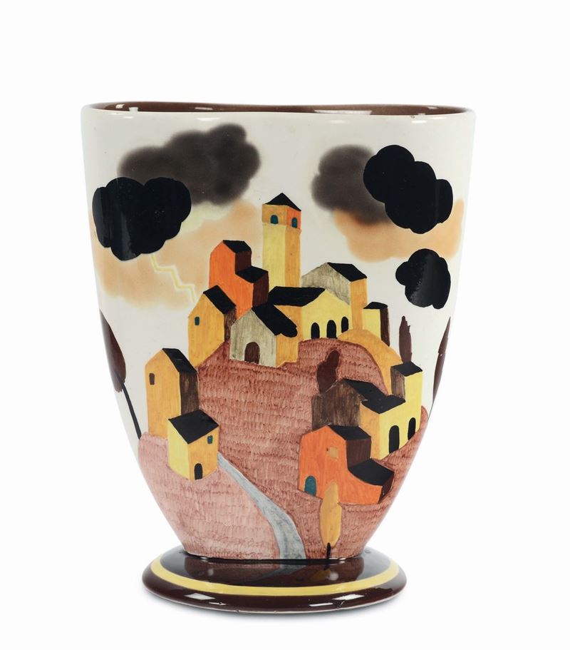 Gigi Chessa - Lenci - Torino Vaso Temporale  - Auction XX Century Decorative Arts - Cambi Casa d'Aste