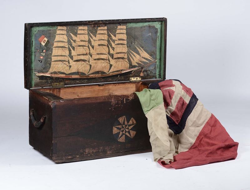 Baule marinaro  - Asta Antiquariato e Dipinti Antichi - Cambi Casa d'Aste