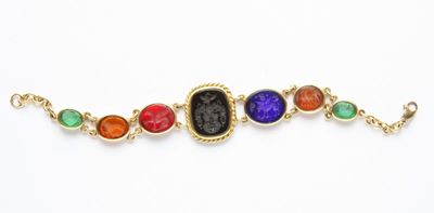 Bracciale con Cammei in Paste Vitree
