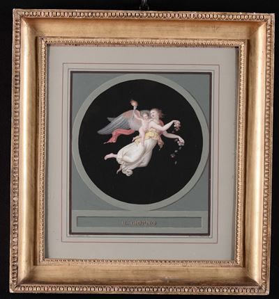 Due Stampe Neoclassiche in Cornice
