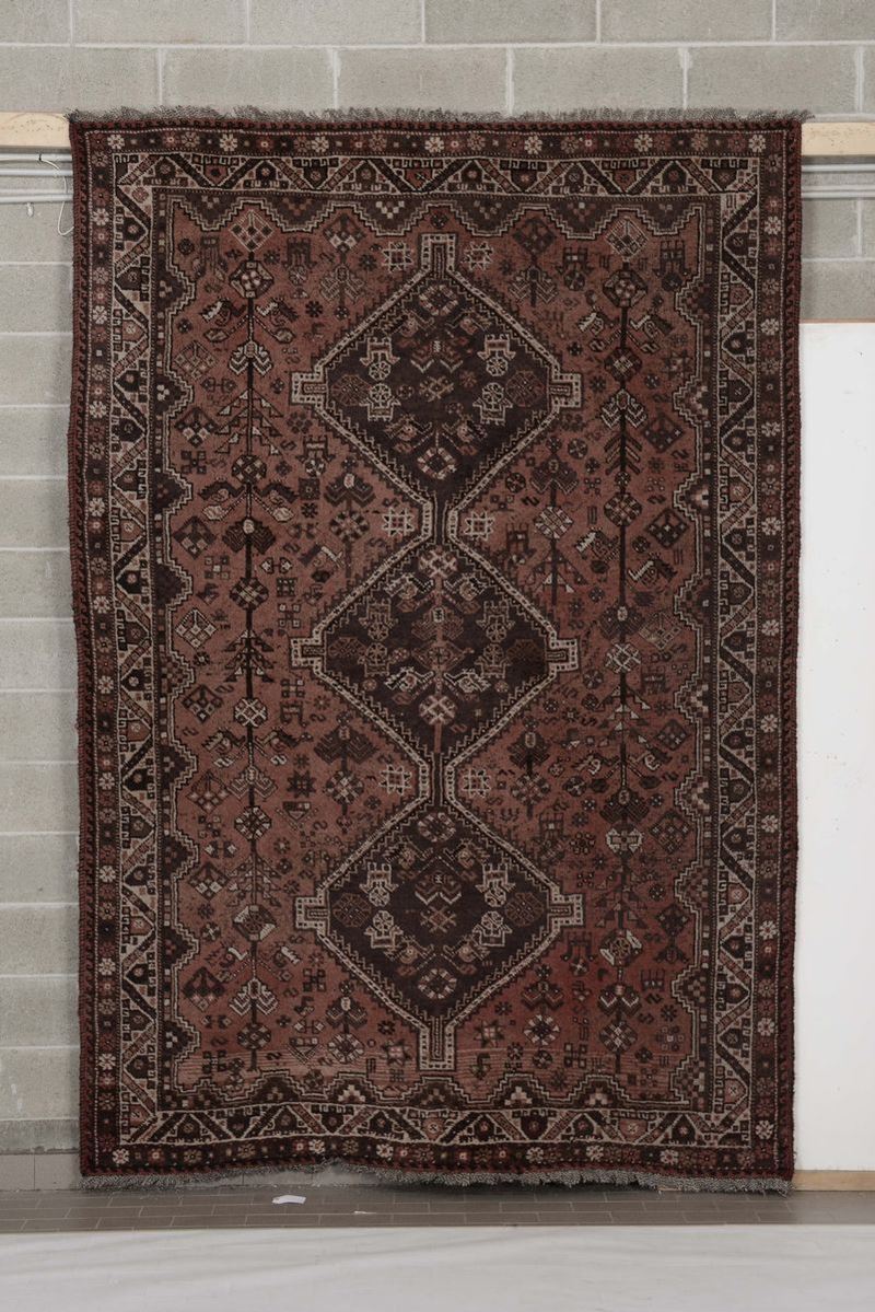 Tappeto Sud Persia inizio XX secolo  - Asta Asta a Tempo 4-2014 - Cambi Casa d'Aste