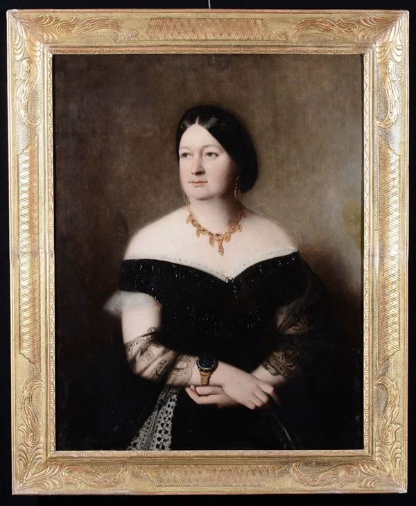 Anonimo del XIX secolo Ritratto femminile