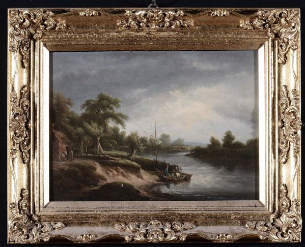 Anonimo del XVIII-XIX secolo Paesaggio