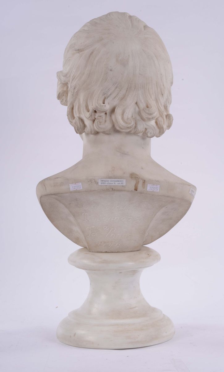 Ottavio Giovannozzi (XIX Secolo)busto di Lord Byron, 1810