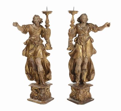 Scultore Toscano della Fine del XVI Secoloangeli Porta Cero