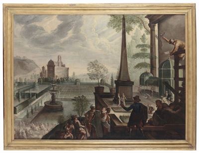 Lodewyk Toeput Detto Ludovico Pozzoserrato (1550-1603)paesaggi con Figure