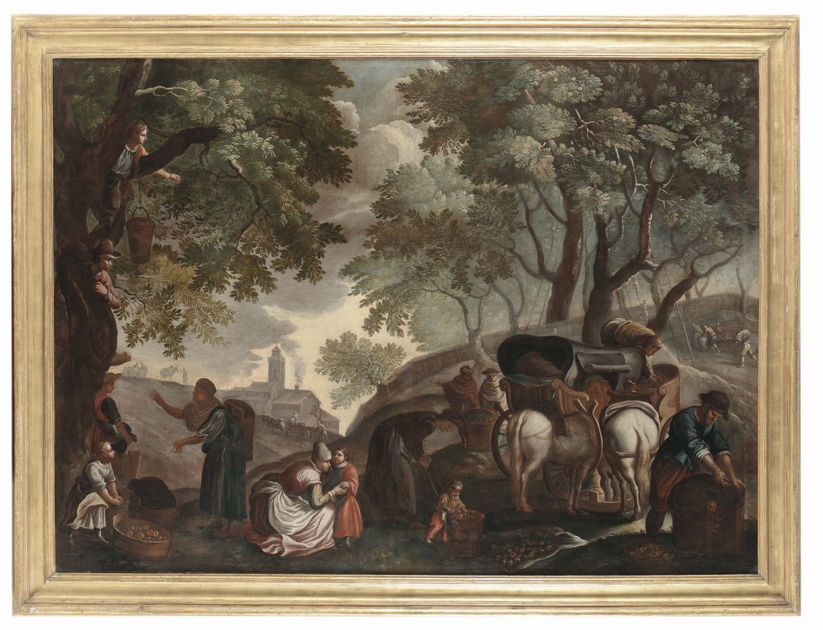 Lodewyk Toeput Detto Ludovico Pozzoserrato (1550-1603)paesaggi con Figure