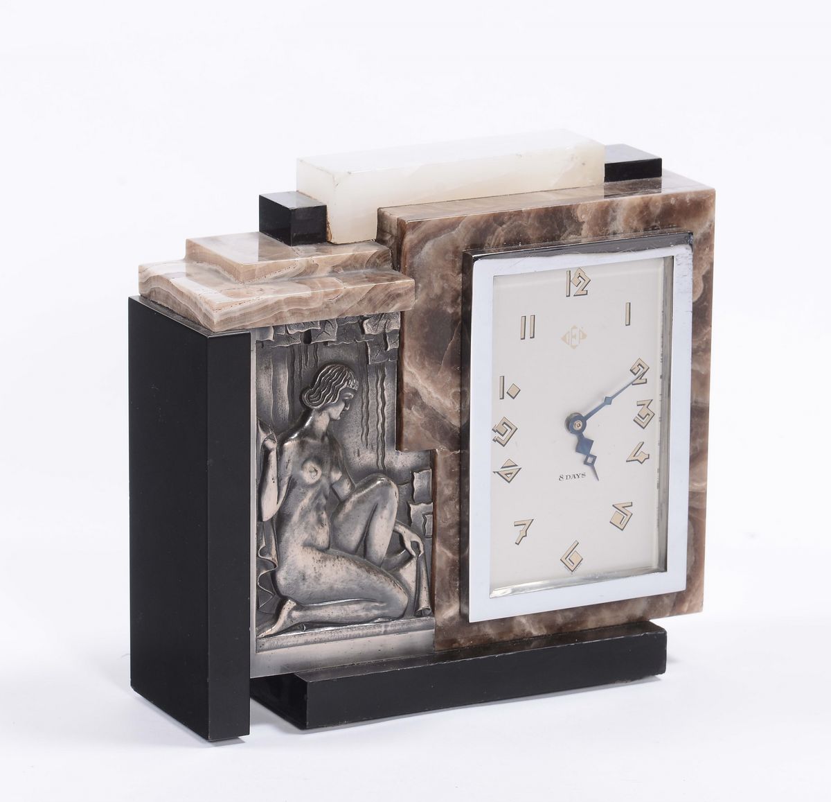Manifattura Anglosassoneorologio Art Deco da Tavolo