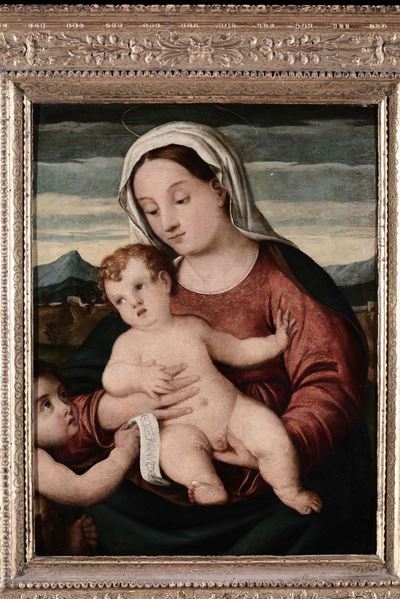 Scuola Veneta del XVI Secolomadonna con il Bambino