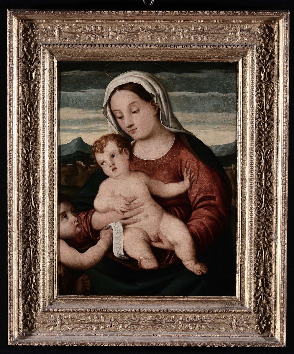 Scuola Veneta del XVI Secolomadonna con il Bambino