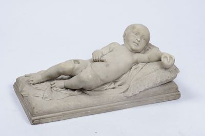Scultore del XIX Secolobimbo Disteso
