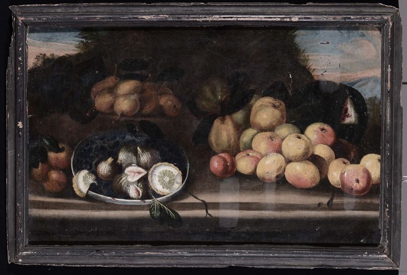 Scuola del XVII secolo Natura morta  - Auction Antique and Old Masters - Cambi Casa d'Aste