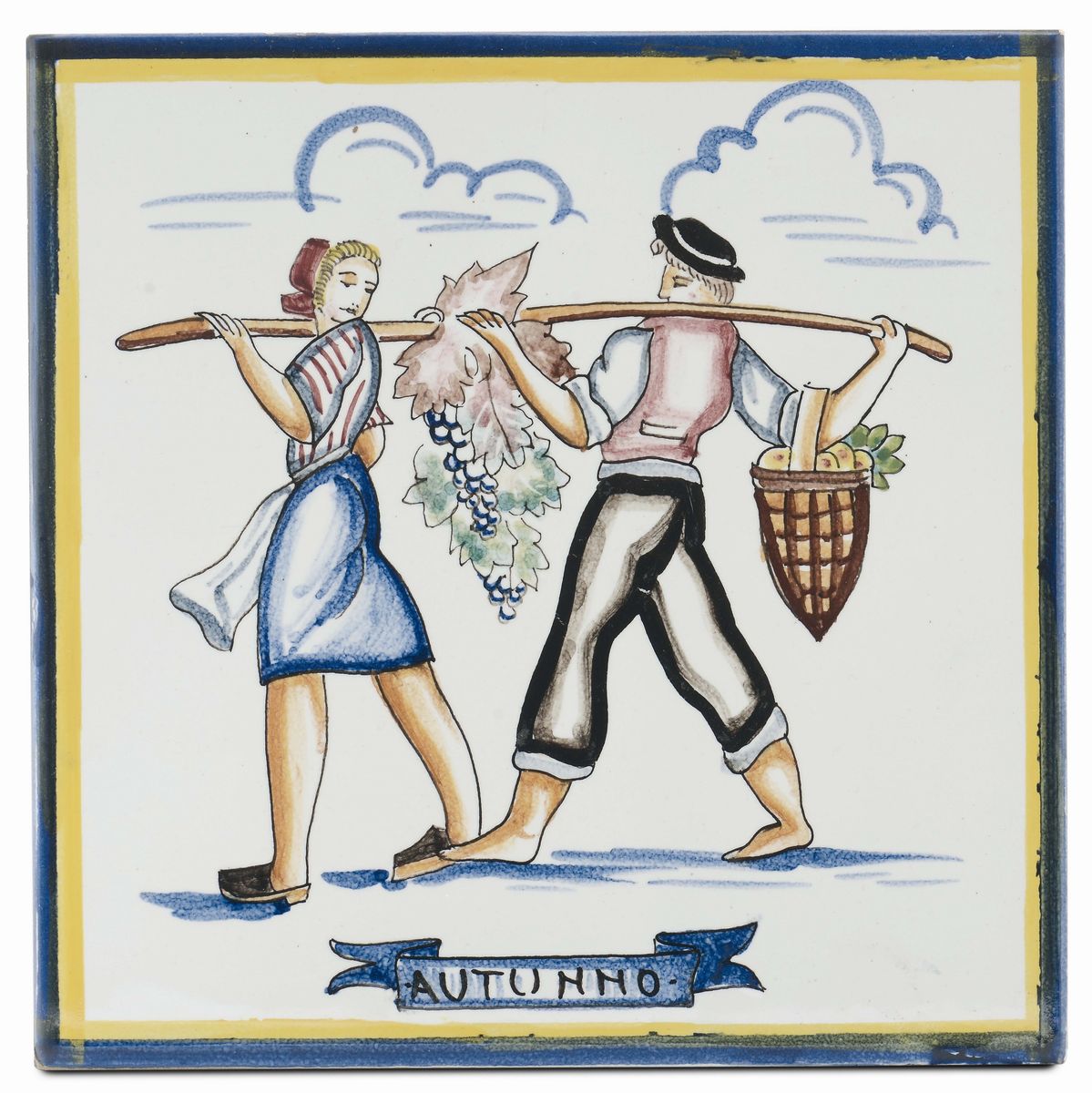 Ceramica Stingo - Napolile Quattro Stagioni