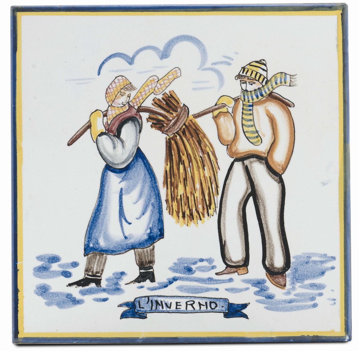 Ceramica Stingo - Napolile Quattro Stagioni