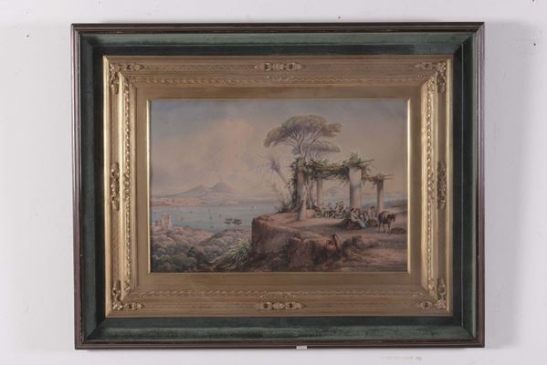 Anonimo del XX secolo Vedute di Napoli