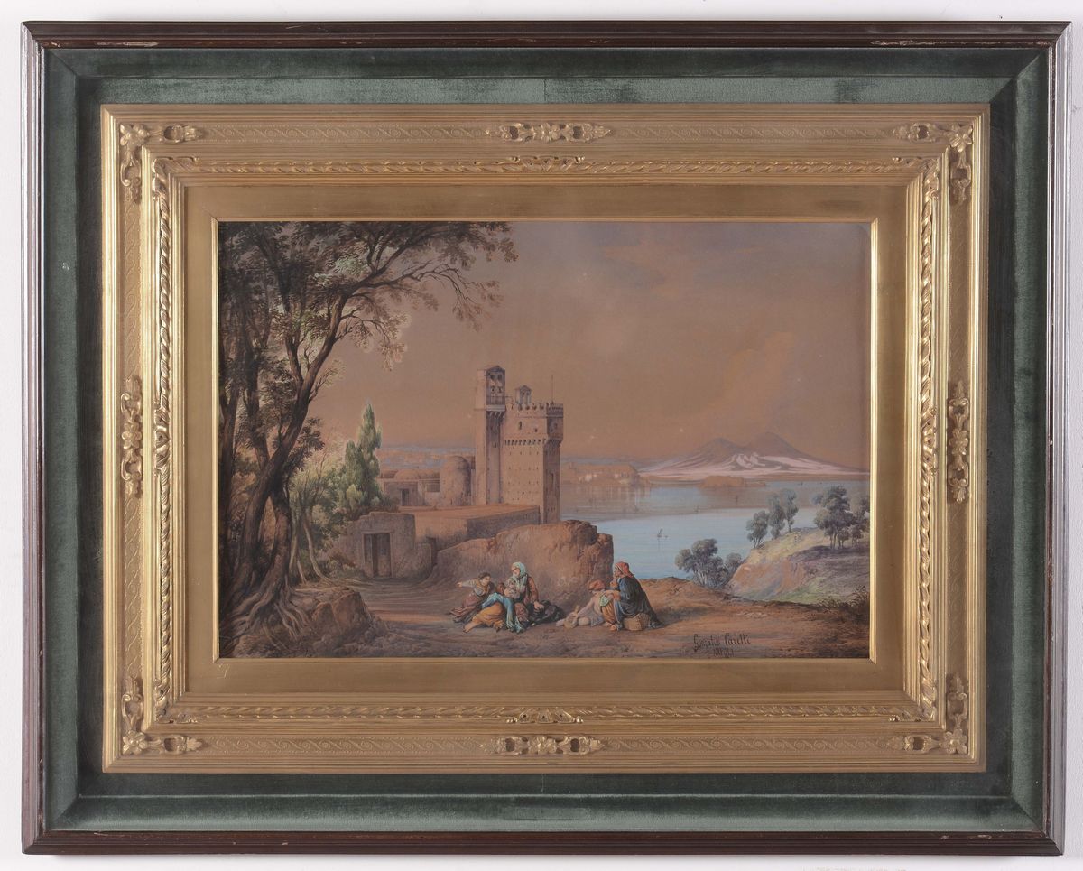 Anonimo del XX Secolovedute di Napoli