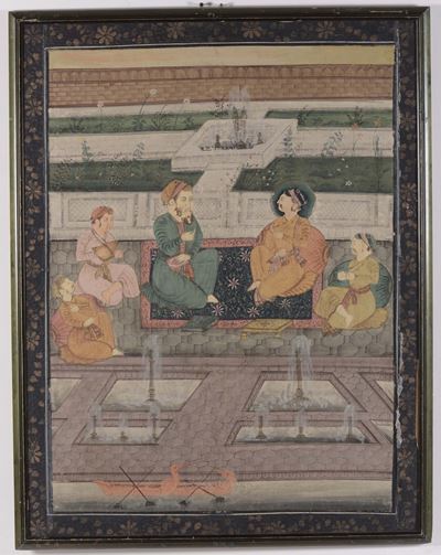 Anonimo del XIX Secolopersonaggi Indiani