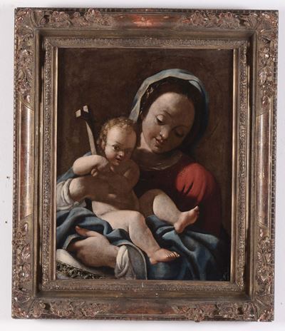 Scuola del XVII Secolomadonna e Bambino
