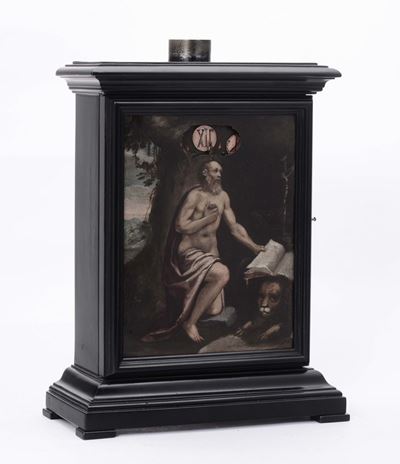 Orologio Notturno in Legno Ebanizzato, Stefano Panatti, Venezia 1659