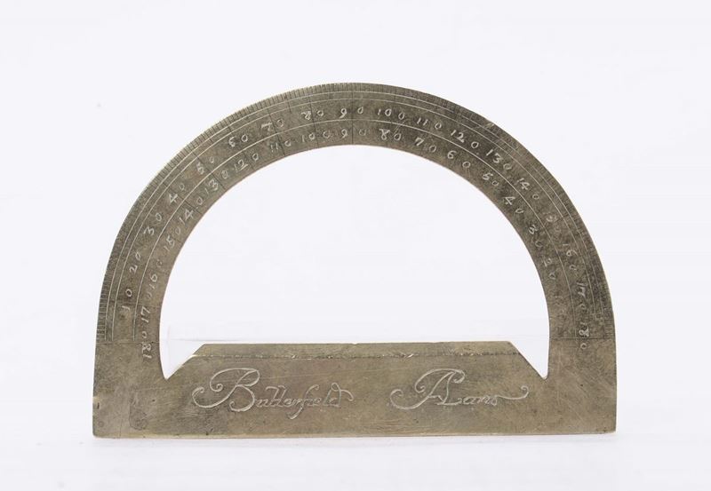 Goniometro firmato Buttersfield  - Asta Antiquariato e Dipinti Antichi - Cambi Casa d'Aste