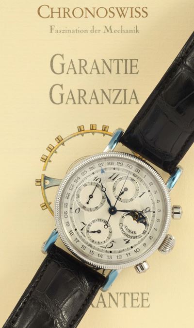 Chronoswiss Lunar Chronograph, Orologio da Polso