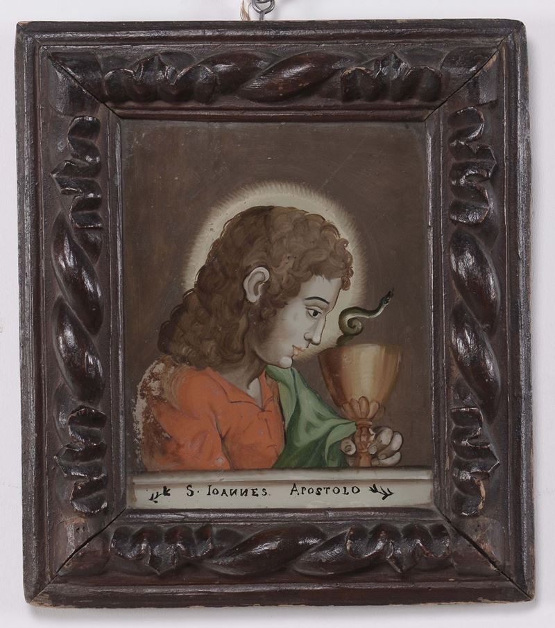 Scuola del XVIII secolo San Giovanni  - Auction Antique and Old Masters - Cambi Casa d'Aste