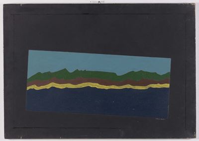 Franco Angeli (1935-1988)astratto