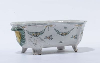 Zuppiera in Maiolica Policroma, Cerreto XVIII Secolo