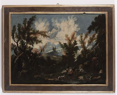 Antonio Francesco Peruzzini (1643-1724), Attribuito Apaesaggio