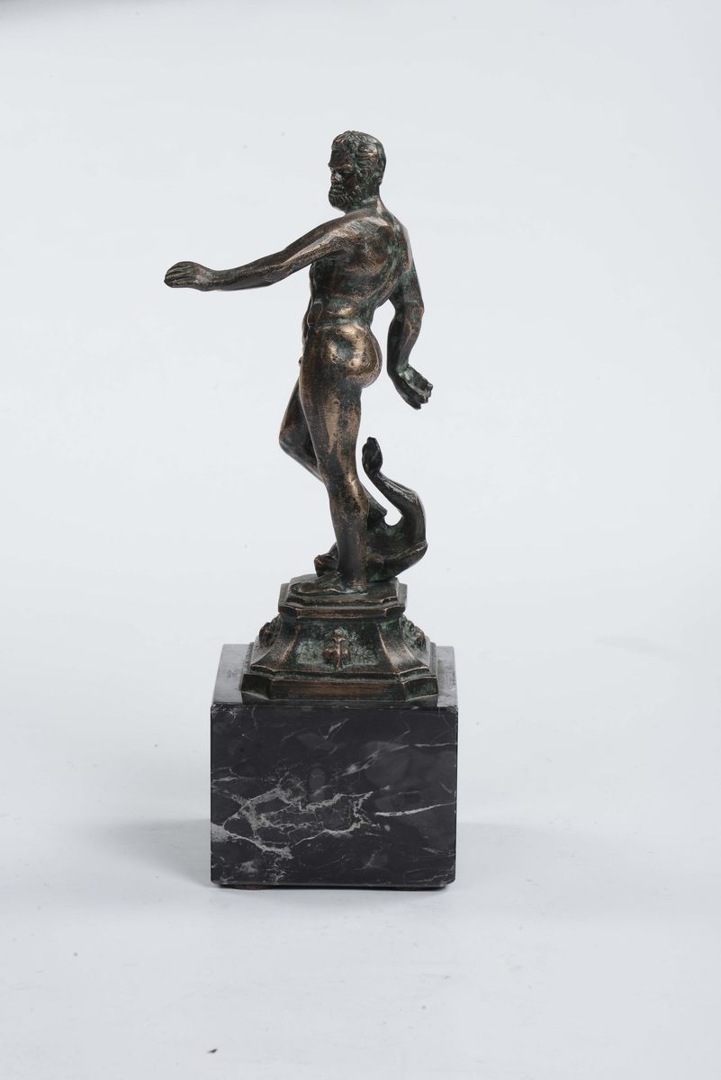 Scultura in Bronzo Raffigurante Nettuno, XIX Secolo