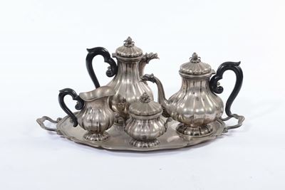 Servizio da Te e Caffè in Argento