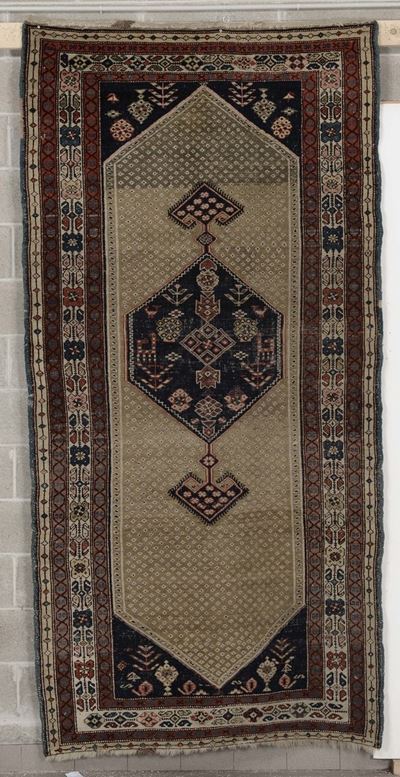 Tappeto Persiano Hamadan Fine XIX Secolo