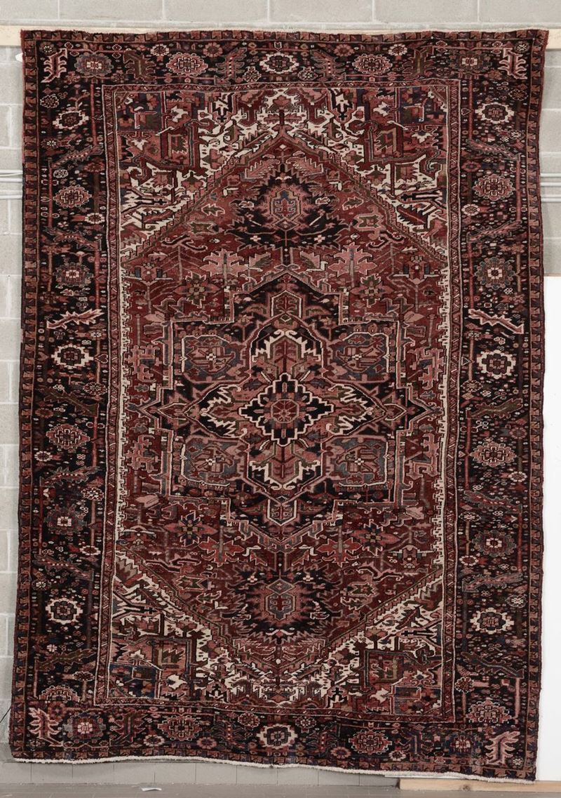 Tappeto nord ovest Persia Heritz XX secolo  - Asta Antiquariato e Dipinti Antichi - Cambi Casa d'Aste