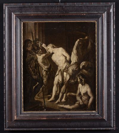 Francesco Trevisani (capodistria 1656 - Roma 1746), Ambito Dicristo alla Colonna